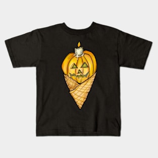 Pumpkin Cone Kids T-Shirt